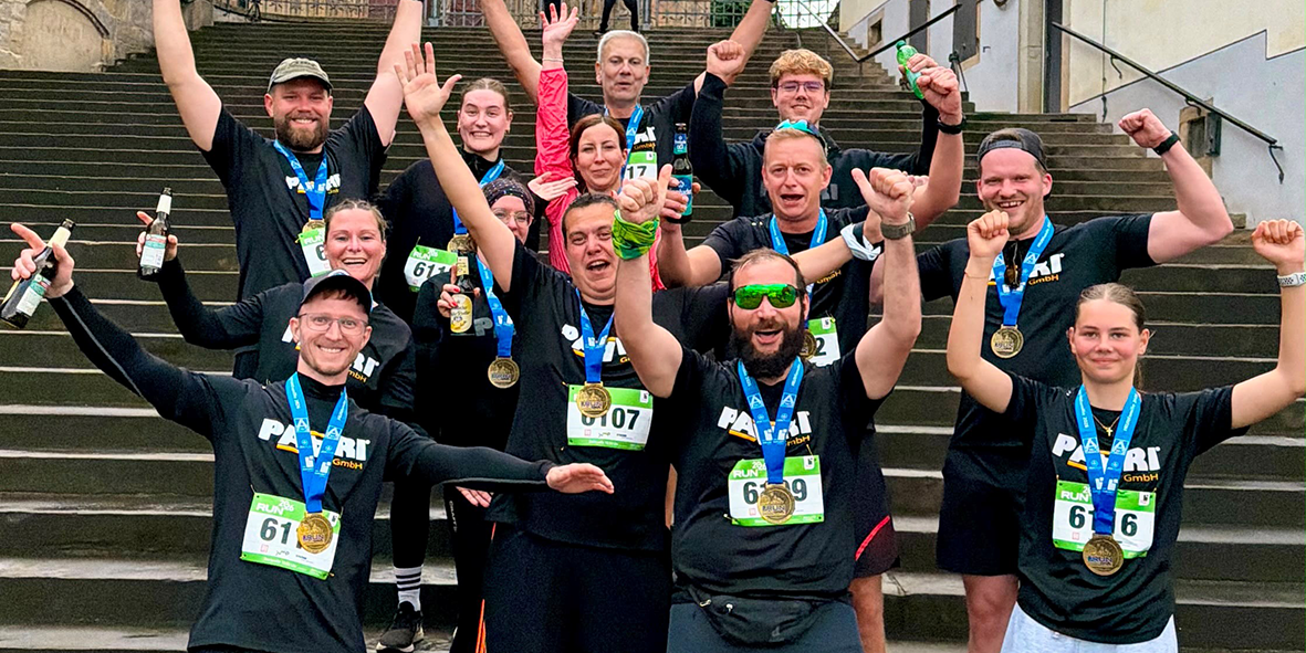 Gemeinsam ins Ziel: PAARI beim RUN Thüringer Unternehmenslauf 2026